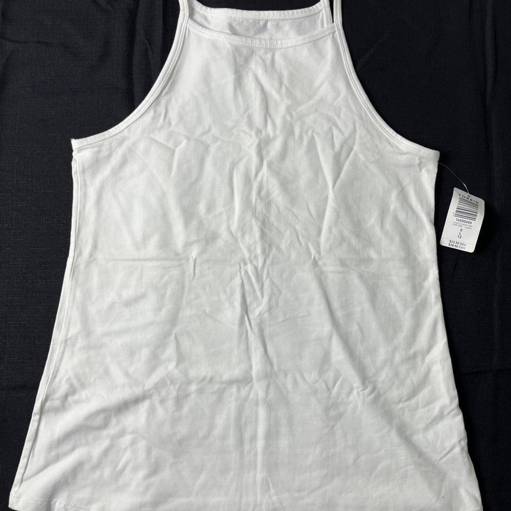 Torrid White Tank Top Plus Size 12